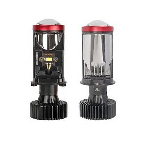 ไฟหน้าโปรเจคเตอร์ LED H4 รุ่นใหม่ รองรับ Canbus ดีไซน์ Mini Y8D พร้อมเลนส์ป้องกันแสงสะท้อน อุณหภูมิสี 6000K ใช้ได้กับรถยนต์ทั่วไป - Product Image 2