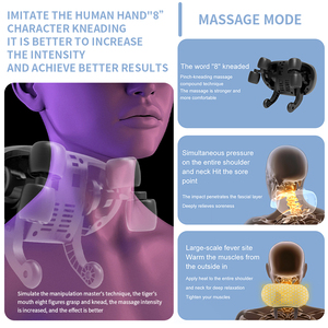 Neck Massager With Wireless Shoulder Heat Shiatsu Back and for Pain Relief Deep Tissue at Home Office ST-350 Neck Massager With - Product Image 5