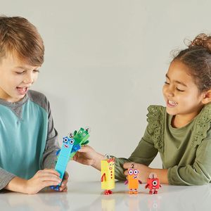 Juguetes JUNRONG Numberblocks 1-5, Bloques de Construcción Educativos de Matemáticas y Conteo, Figuras Apilables Móviles, Aprendizaje Montessori para Niños - Product Image 4
