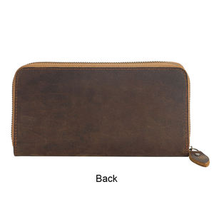 กระเป๋าสตางค์ยาว AndoBag Retro RFID สำหรับผู้ชาย หนังแท้ ซิปใส่เหรียญ กระเป๋าใส่บัตรหลายช่อง รุ่น 1815 - Product Image 2