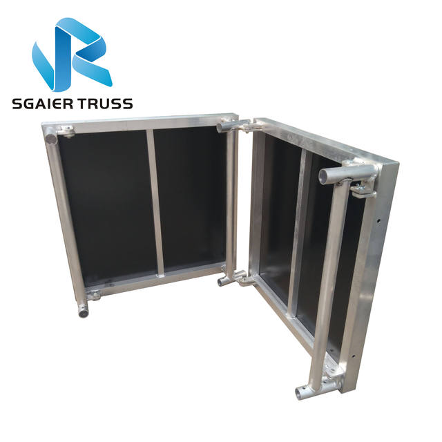 Wholesale Easy Install Outdoor Mobile Stage Podium Aluminum Foldable Portable Stages for Sale