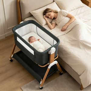 <span class=keywords><strong>Cuna</strong></span> <span class=keywords><strong>Colecho</strong></span> de Lujo Premium para Bebés y Niños Pequeños, Diseño Moderno, <span class=keywords><strong>Cuna</strong></span> Lateral para Recién Nacidos - Product Image 6