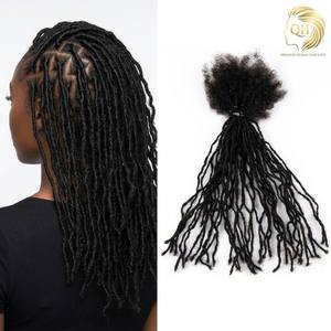 Extensiones de Cabello Humano Virgen Brasileño 100% Extra Finas de 0.1cm, 10 Pulgadas, para Sisterlocks e Interlocs, Compatible con Dropshipping, Bolsas con Logotipo Personalizado, Proveedor - Product Image 1