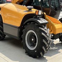 Schwerlast-4x4-Teleskoplader 2 Tonnen 3 Tonnen 5 Tonnen Teleskopstapler mit 7m 10m 6m Hubhöhenoptionen Mini-Teleskoplader zum Verkauf