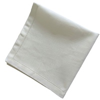 Serviette de table carrée de 2 cm, en coton-lin lavé, brodée, faite sur mesure, avec coins découpés et creusés, pour hôtel, bonne absorption d'eau