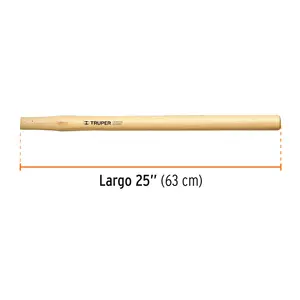 MASTER 24 Mango para martillos de 6 y 8 lb, corto, 25', TRUPER - Product Image 2