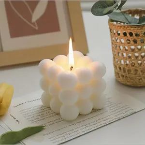 1pc Cube Aromatherapy Candles Decor Home Bridesmaids Gifts Decor Bedroom Decor Birthday Holiday Wedding Gifts