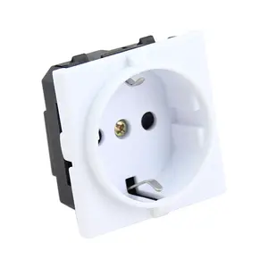 German European standard card socket with machine equipment European regulation 16A German standard embedded power socket