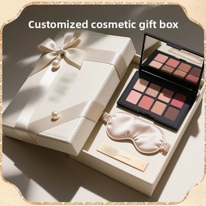 Caja de regalo para sombra de ojos y rubor, caja de embalaje personalizada para productos de cuidado de la piel, caja de regalo creativa para cosméticos, personalización de regalos. - Product Image 4