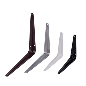 Support d'étagère triangulaire en acier avec revêtement en poudre pour meubles - Product Image 5