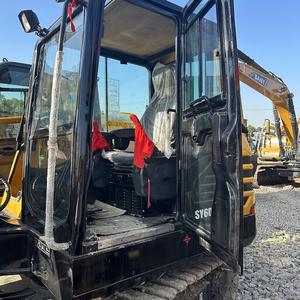 Miniexcavadora Sany 60C Usada de 6 Toneladas con Motor, Caja de Cambios, Engranajes y Rodamientos Originales, Bomba Hidráulica y Motor PLC - Product Image 6