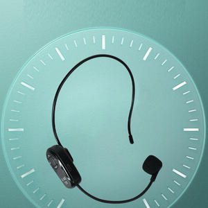2.4G Microphones sans fil montés sur la tête Transmetteur de casque avec récepteur pour amplificateur de voix Haut-parleur Guide touristique d'enseignement - Product Image 2