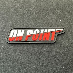 Custom Brand logo PVC Silicone Rubber Patches With Hook and Loop Backing for <b>Clothes</b> - Product Image 1