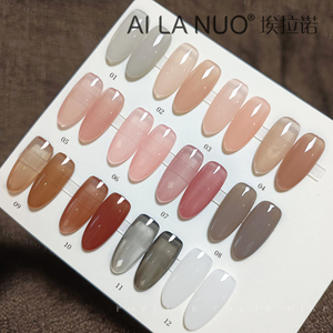 AILANUO ชุดเจลทาเล็บสีเจลลี่เนื้อแน่น 12 สี ปราศจากสาร Hema เป็นวีแกน สีนีออน สีใสบริสุทธิ์  จำหน่ายโดยผู้ผลิตเจลทาเล็บ - Product Image 3