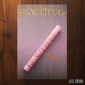 Papel de Envolver Reciclado Ecológico de Alta Calidad, Impermeable, con Revestimiento de PE, para Ramos Florales, 30x45cm, 10 Hojas/Paquete, Personalizable - Product Image 6