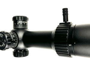 Mira Telescópica Táctica Profesional de Aluminio para Caza, <span class=keywords><strong>1</strong></span>-6x24, Iluminación Roja y Negra, Base de Montaje de 30 mm, Campo de Visión de 1000 m - Product Image 3
