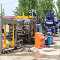 Machine de moulage de blocs hydraulique haute pression QT5-15 pour la production de blocs de ciment à petite échelle destinée aux entrepreneurs à petit budget