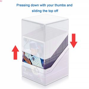 กล่องใส่การ์ดสะสมพลาสติกใส Y Y ขนาดสั่งทำพิเศษ หนา 50 มม. สำหรับการ์ดกีฬาและการ์ดสะสม - Product Image 4