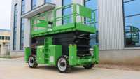 Plateforme élévatrice mobile électrique entièrement automatique pour travaux en hauteur, auto-propulsée et hydraulique