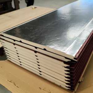 Construction utilisant des panneaux sandwich pour murs extérieurs 16x383mm - Product Image 3