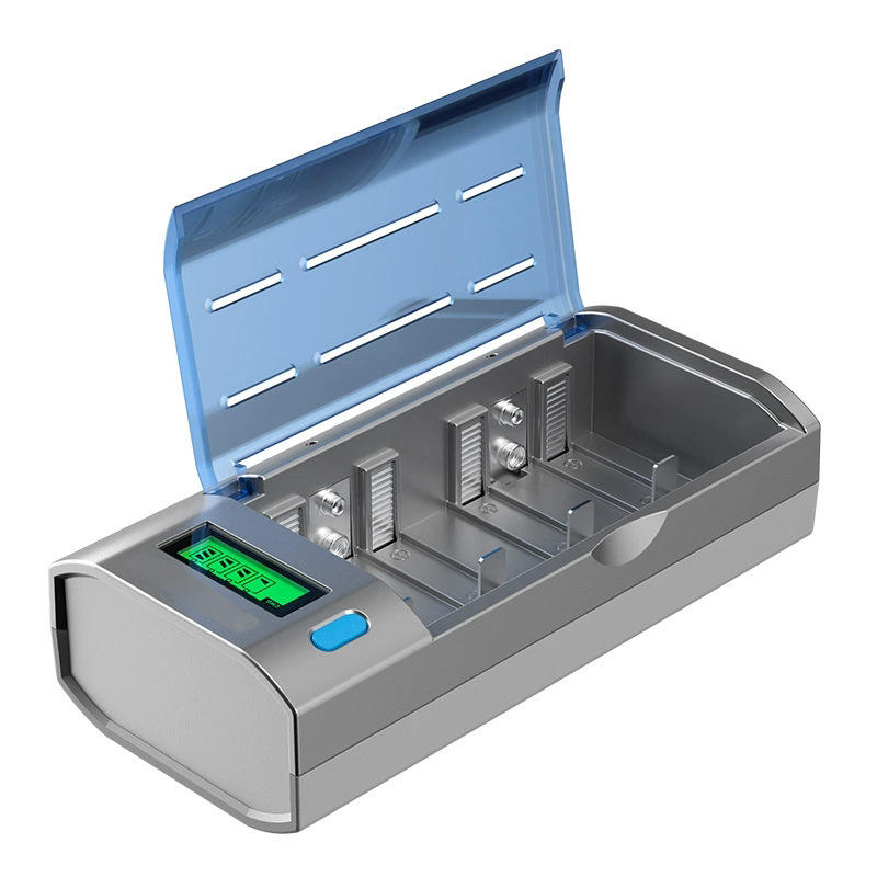Batería estándar de 9 V Silver-LCD-009 de EE. UU.