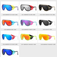 Nouvelles lunettes de sport ultra-légères TR90 lunettes de soleil d'extérieur unisexes avec côté pour ailes lunettes de soleil à la mode polarisées