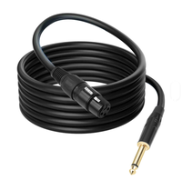 Nouveau Câble Audio Professionnel XLR Femelle en Gros, Blindage Tressé Durable, Idéal pour le Son Live