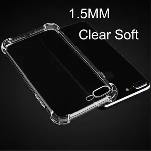 Protect Shockproof Bumper Camera Protector 1.5mm Soft TPU Clear Transparent Mobile Phone Back Cover Case For Huawei Nova 2S