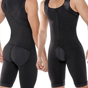 Nuova Moda Europea Americana: Body Modellante <span class=keywords><strong>Uomo</strong></span> Effetto Push-Up, Protezione Vita e Contenimento Addominale in Poliestere D044 - Product Image 1