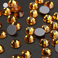 Strass pour ongles à succès – Pierres en verre à dos plat multi-tailles SS20, SS30, SS34, SS40, SS48 pour robes