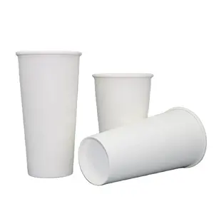 Biodegradable Disposable Pla Lined Paper Double Wall Coffee Paper Cup Cardboard Cup Packaging Cups Beer Glass Logo