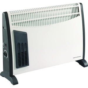 Calentador convectivo blanco de 2000 W, 3 configuraciones de potencia, función de protección contra sobrecalentamiento, asa y termostato ajustable, ideal para - Product Image 3