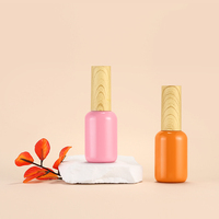 Vernis à ongles en gel UV LED OEM ODM 15 ml, à base d'huile, cosmétique, flacon en verre transparent imprimé