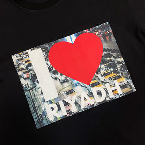 เสื้อยืดลำลองของผู้ชายโพลีเอสเตอร์/ ผ้าฝ้ายระบายอากาศได้ดีพิมพ์ลายถ่ายเทความร้อน - Product Image 4