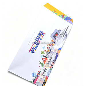 Enveloppes à monnaie personnalisées en papier kraft recyclable, petites, avec fermeture autocollante, couleurs personnalisées, revêtement UV, enveloppes à monnaie économiques - Product Image 1