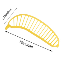 Banaan Gesneden Gadget Voor Keuken Gemakkelijk Plastic Banana Slicer Cutter