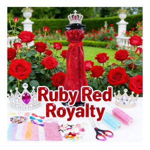 Kit de Conception de Mode en Plastique Moulé sous Pression pour Enfants : Outils pour Échantillons de Vêtements, Nœuds, Fleurs, Tutoriel Vidéo, Fournitures, Étui Portable, Cadeau - Product Image 5