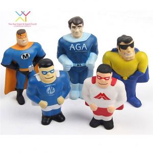 Balle anti-stress personnalisée, figurine anti-stress amusante, jouet anti-stress de dessin animé, personnage promotionnel en PU unisexe à prix abordable - Product Image 2