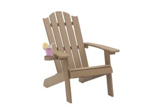 Adirondack เก้าอี้ไม้พับได้สำหรับลานบ้านเก้าอี้ริมสระน้ำเก้าอี้ใช้งานได้จริงกันน้ำ - Product Image 3