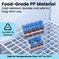 Empaque Cosmético Ecológico e Impermeable al por Mayor - Cajas Personalizadas de 10 ml con Laminado Mate/Brillante y Cierre Magnético de Esponja
