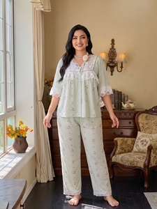 Pijama Islâmico de Tamanho Extra Grande, Elegante, para Mulheres em Dubai, Atacado - Product Image 1