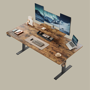 <span class=keywords><strong>VASAGLE</strong></span> <span class=keywords><strong>Scrivania</strong></span> Elettrica Regolabile in Altezza con Supporto Flessibile per Monitor, Tavolo Sit-Stand, <span class=keywords><strong>Scrivania</strong></span> Elettronica in Piedi - Product Image 1