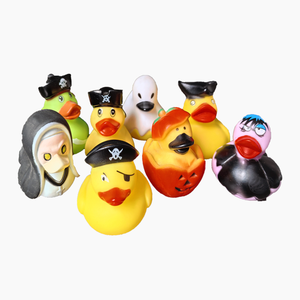Juguetes de Baño para Bebés, <span class=keywords><strong>Patitos</strong></span> de Plástico con Sonido, Personalizados para Halloween, <span class=keywords><strong>Venta</strong></span> Directa de Fábrica - Product Image 1
