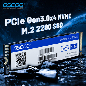OSCOO M.2 NVMe PCIe Gen 3.0*4固态硬盘高速高质量3D薄层液晶NAND闪存128gb 256gb 512gb 1tb 2tb 1TB固态硬盘 - Product Image 2