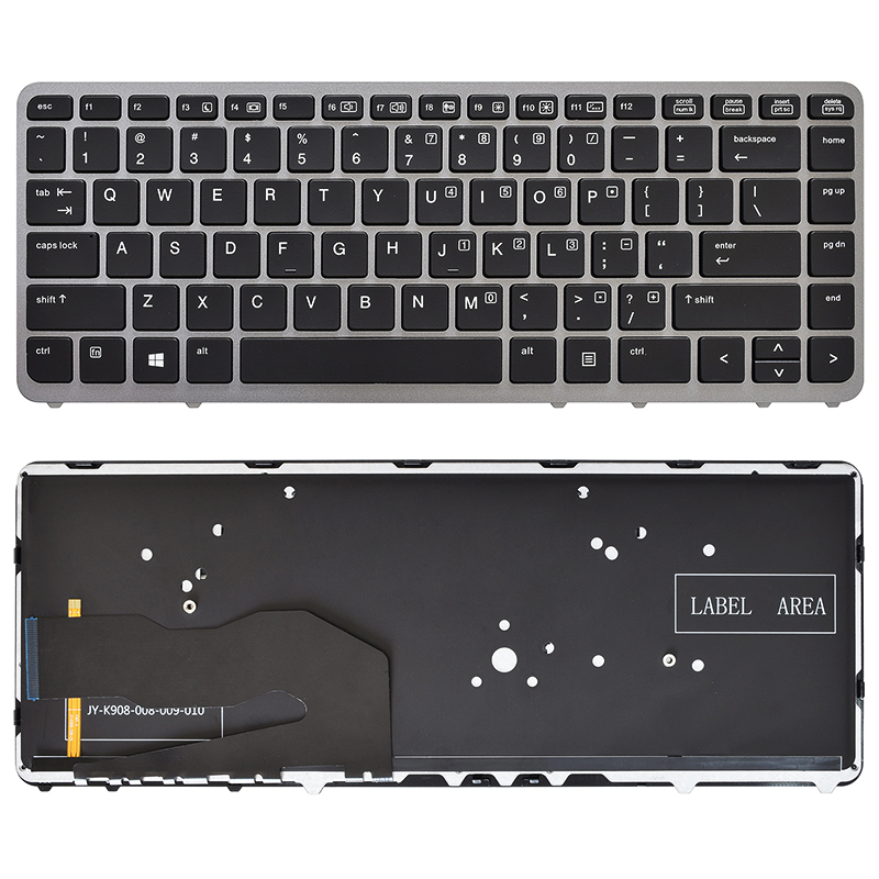 Di Hot Saham Terbaik Harga Backlit Elitebook 840 G1 850 G1 Dm 736654-001 731179-001 Keyboard untuk Laptop Hp