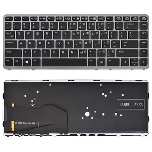 Elitebook-Teclado retroiluminado para ordenador portátil hp, disponible, el mejor precio, 840 G1 850 G1 dm 736654-001 731179-001