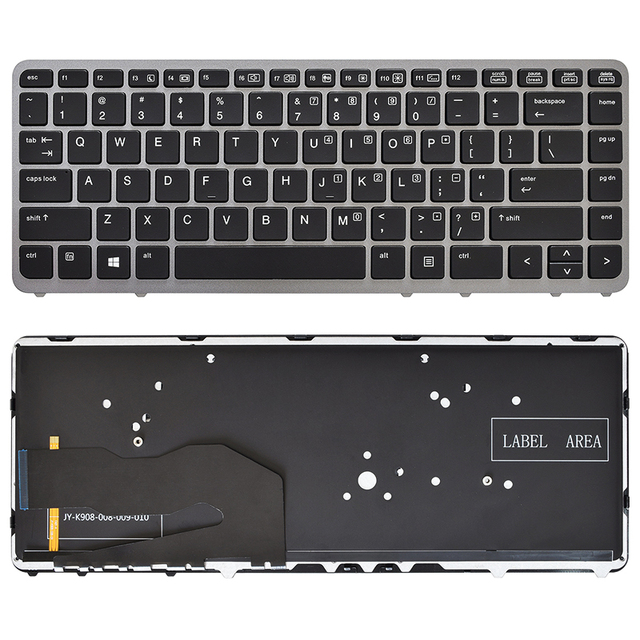 In Stock ZBook 14 15U G2 EliteBook 840 G1 840 G2 850 G1 850 G2 740 G1 720 G2 745 G1 745 G2 755 G2 Keyboard for Laptop for HP