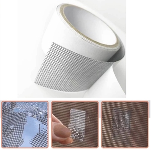Muestra gratis Adhesivo y mosquitera impermeable Ventana Puerta Malla de fibra de vidrio Cinta de reparación de mosquitera - Product Image 4