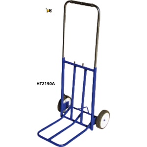 Dapat disesuaikan Aluminium tugas berat teleskopik truk troli empat roda keranjang tangan baja Platform OEM keranjang taman lipat - Product Image 6