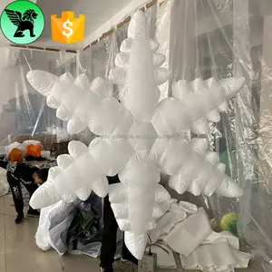 X-MAS de decoración inflable para eventos de vacaciones, iluminación LED personalizada, modelo inflable para Festival colgante, A10361